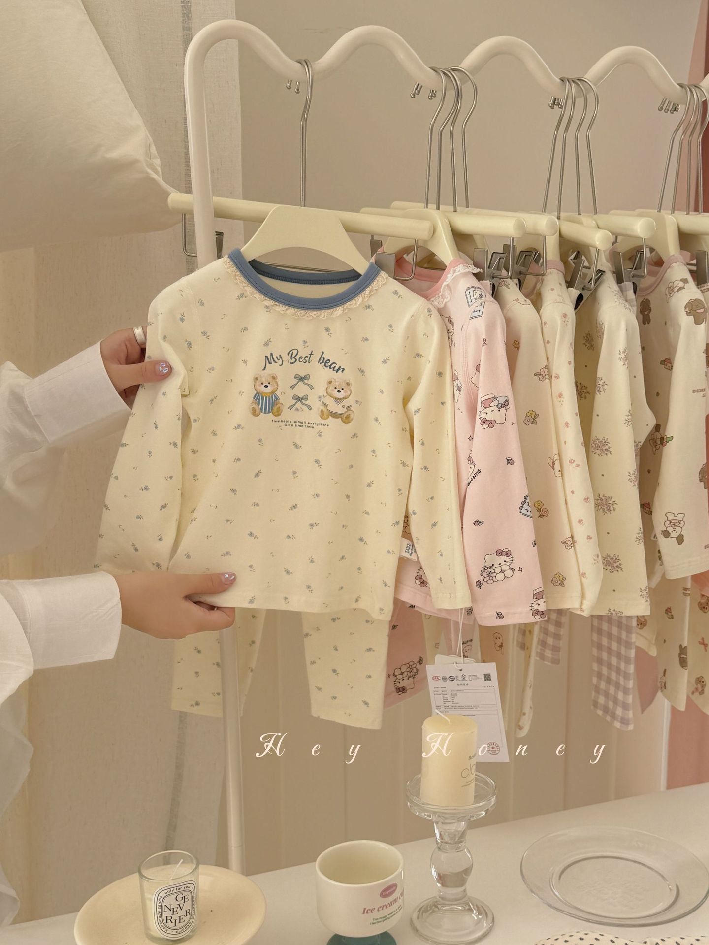 Bộ homewear dài tay my best bear