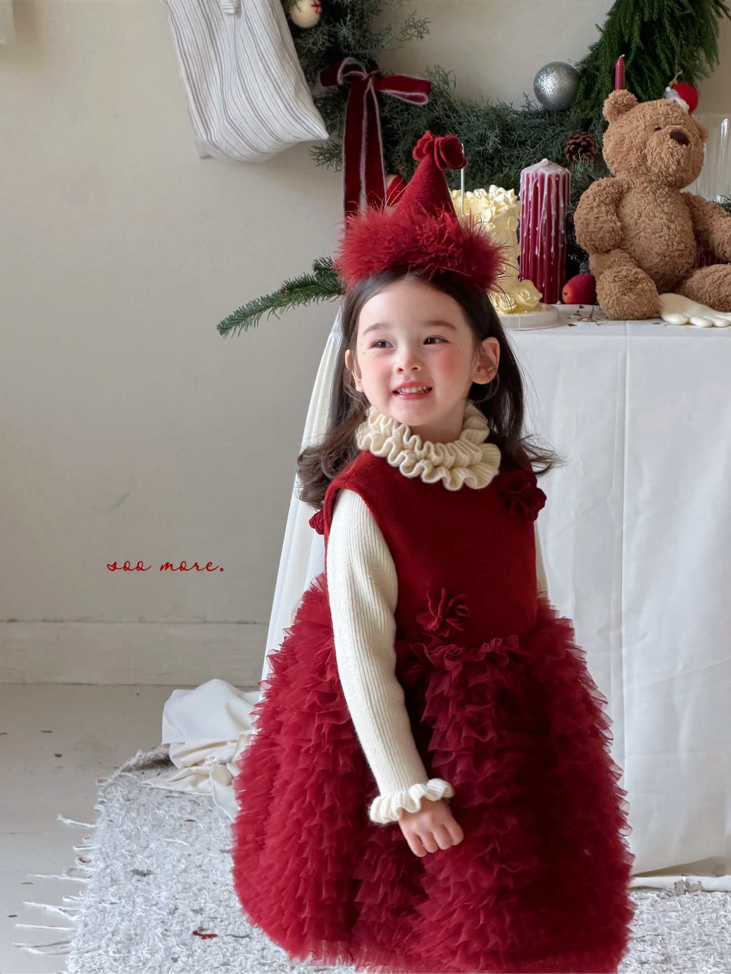 Bán theo set - Soo More - Set Đầm tutu + Áo len