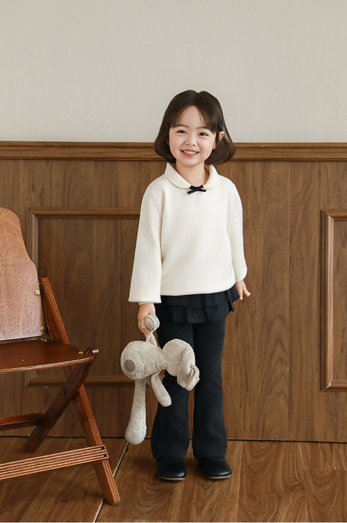 Áo len YOYO cổ sen nhỏ đính nơ