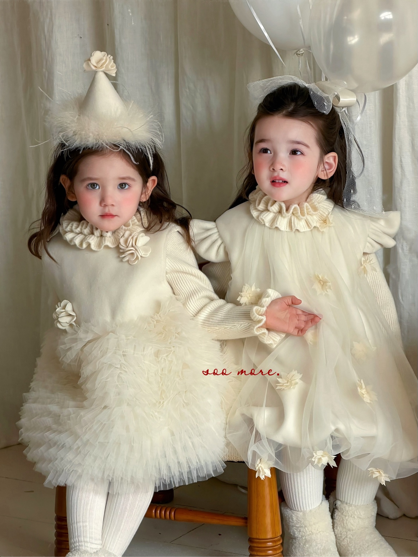 Bán theo set - Soo More - Set Đầm tutu + Áo len