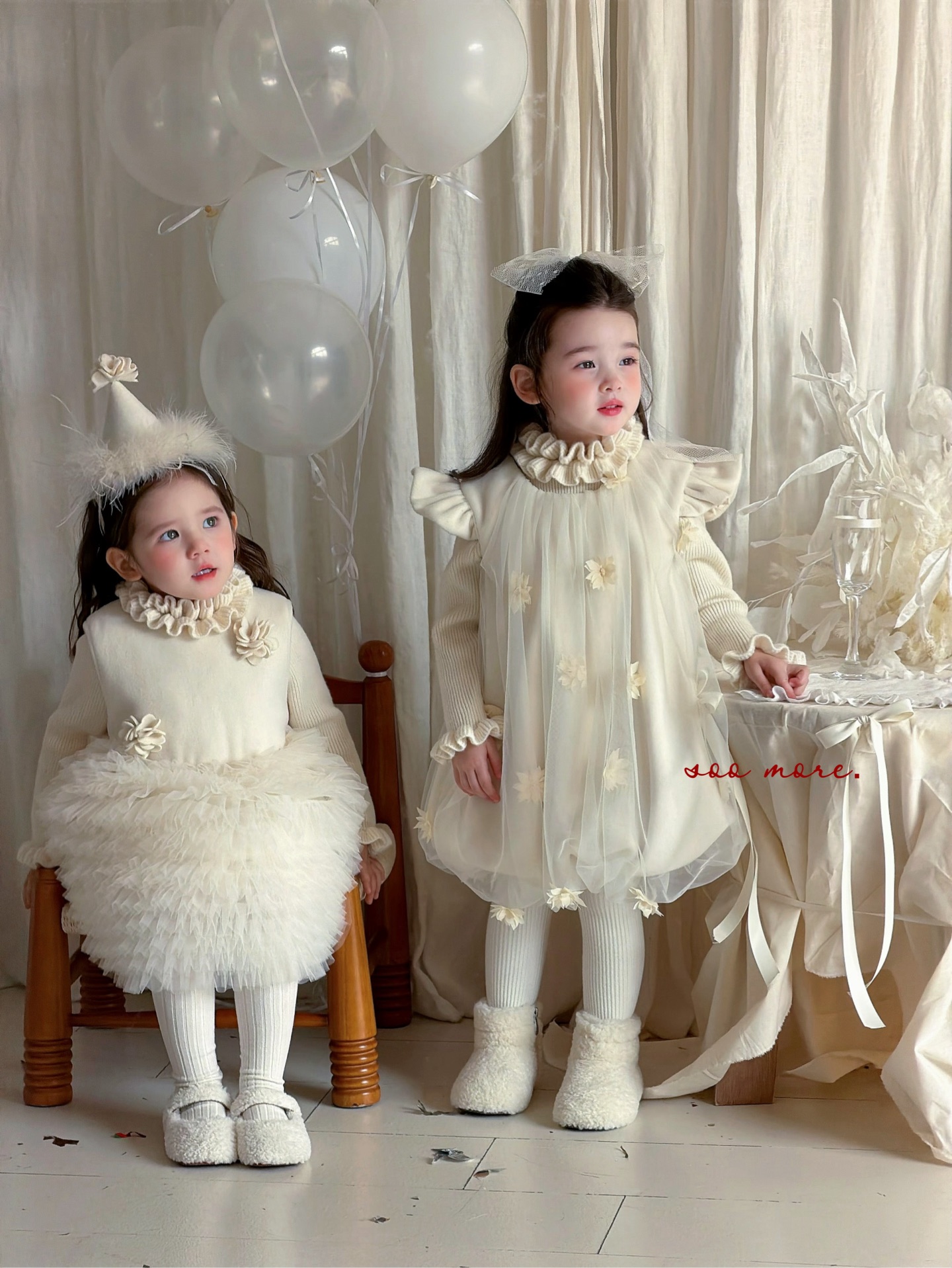 Bán theo set - Soo More - Set Đầm tutu 825K + Áo len 425K