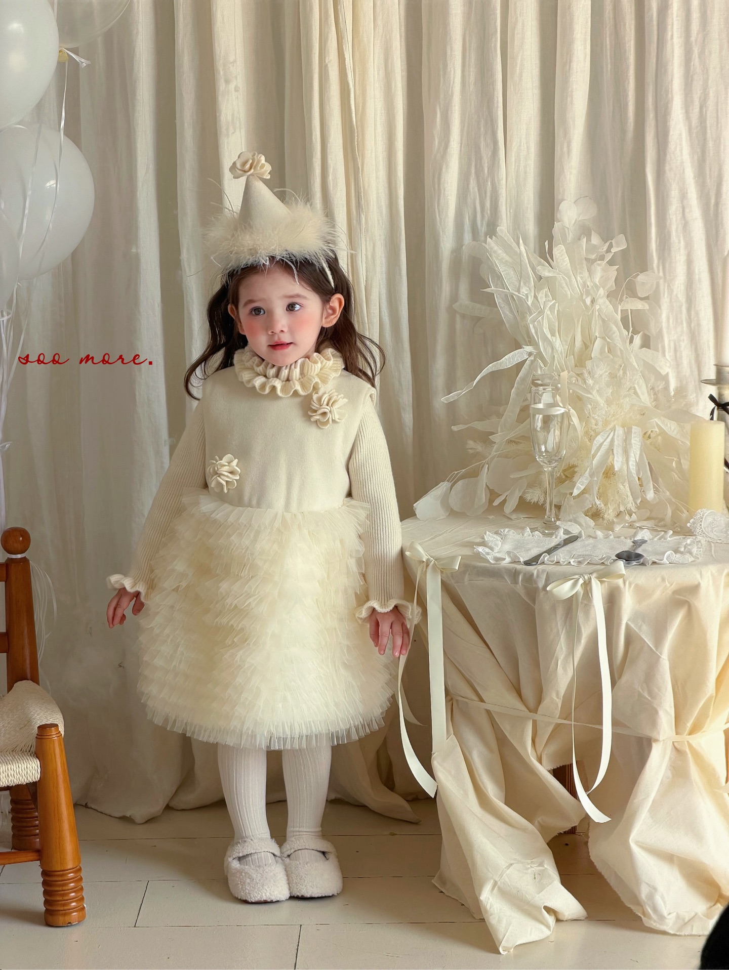 Bán theo set - Soo More - Set Đầm tutu 825K + Áo len 425K