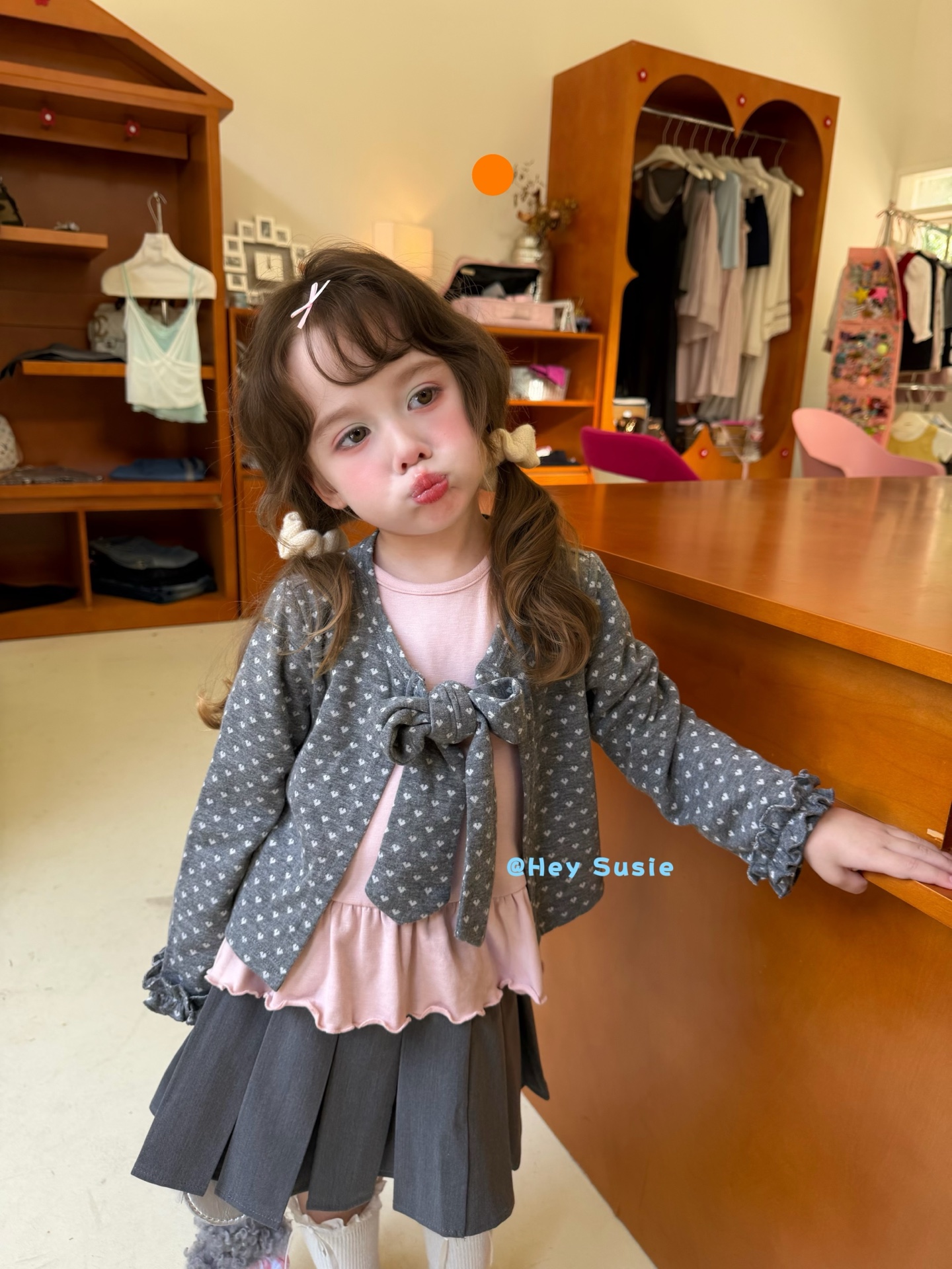 Hey Susie grey - Váy xếp ly xám 17373