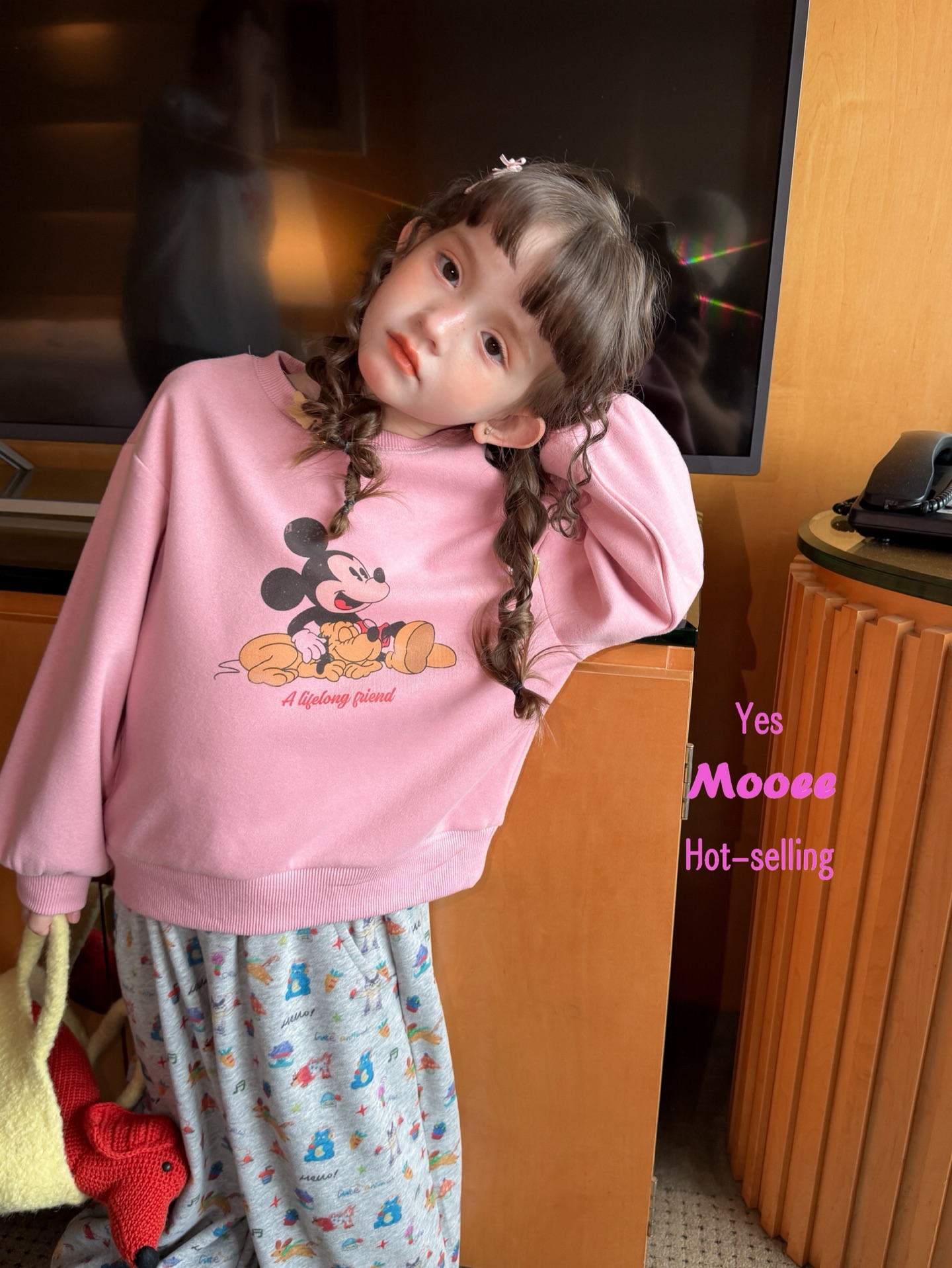 MOOEE - Áo Mickey hồng 953620