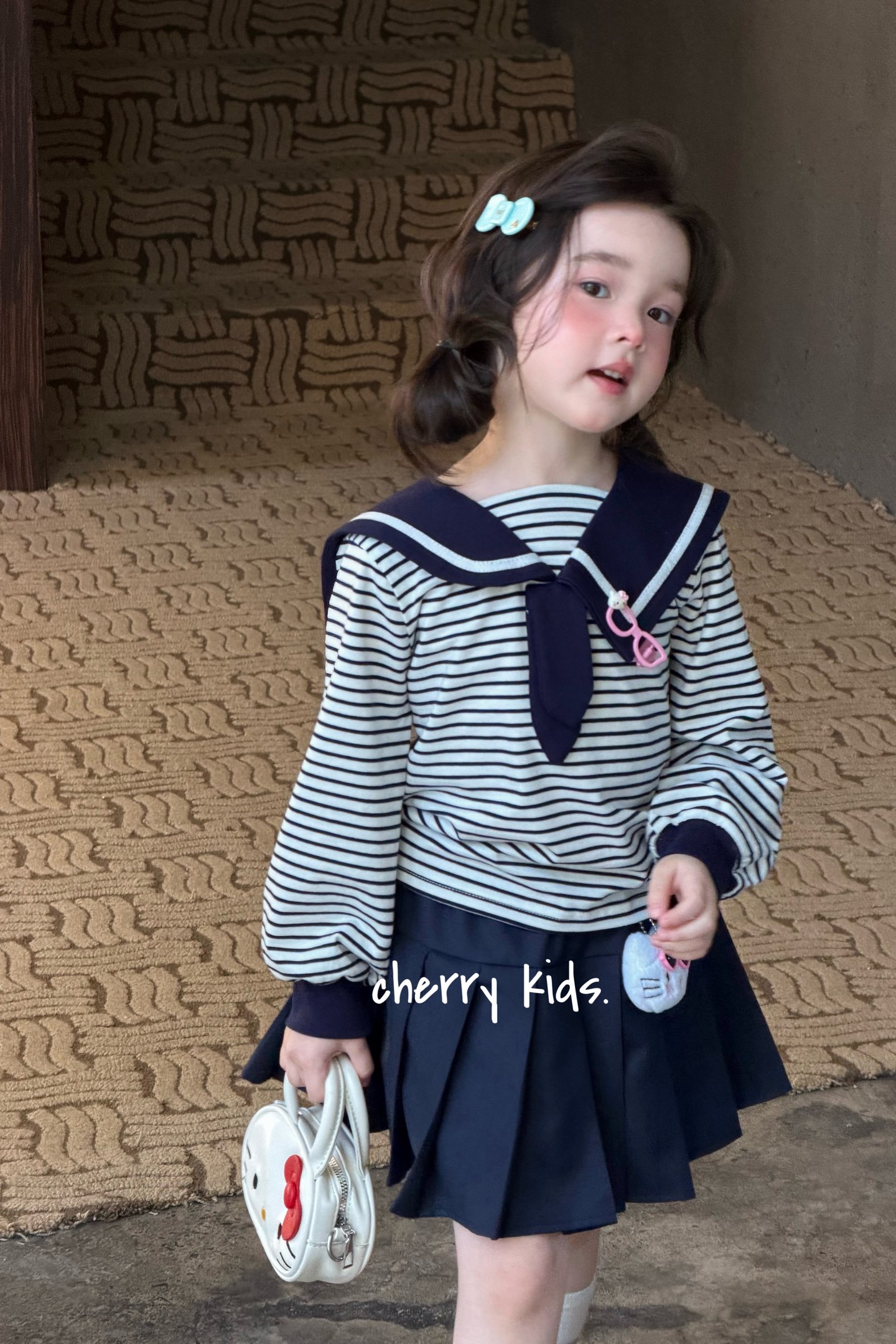 Cherry Kids - Set nữ sinh thủy thủ