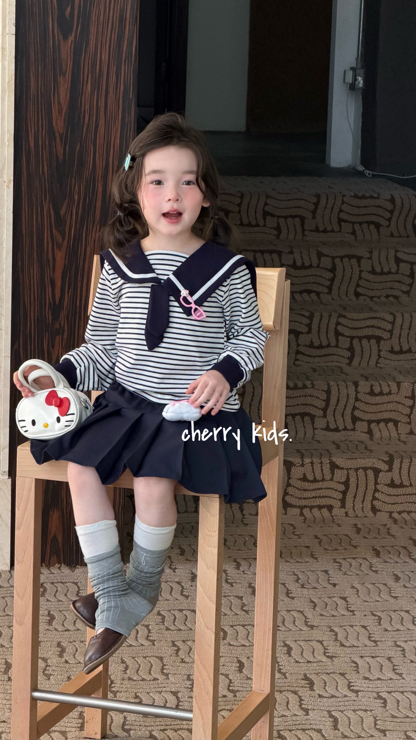 Cherry Kids - Set nữ sinh thủy thủ