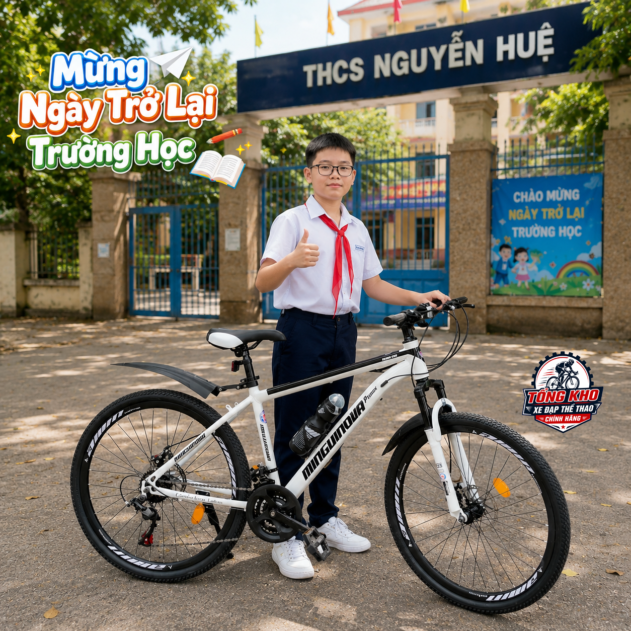 Xe đạp học sinh Mingu Inova Promax