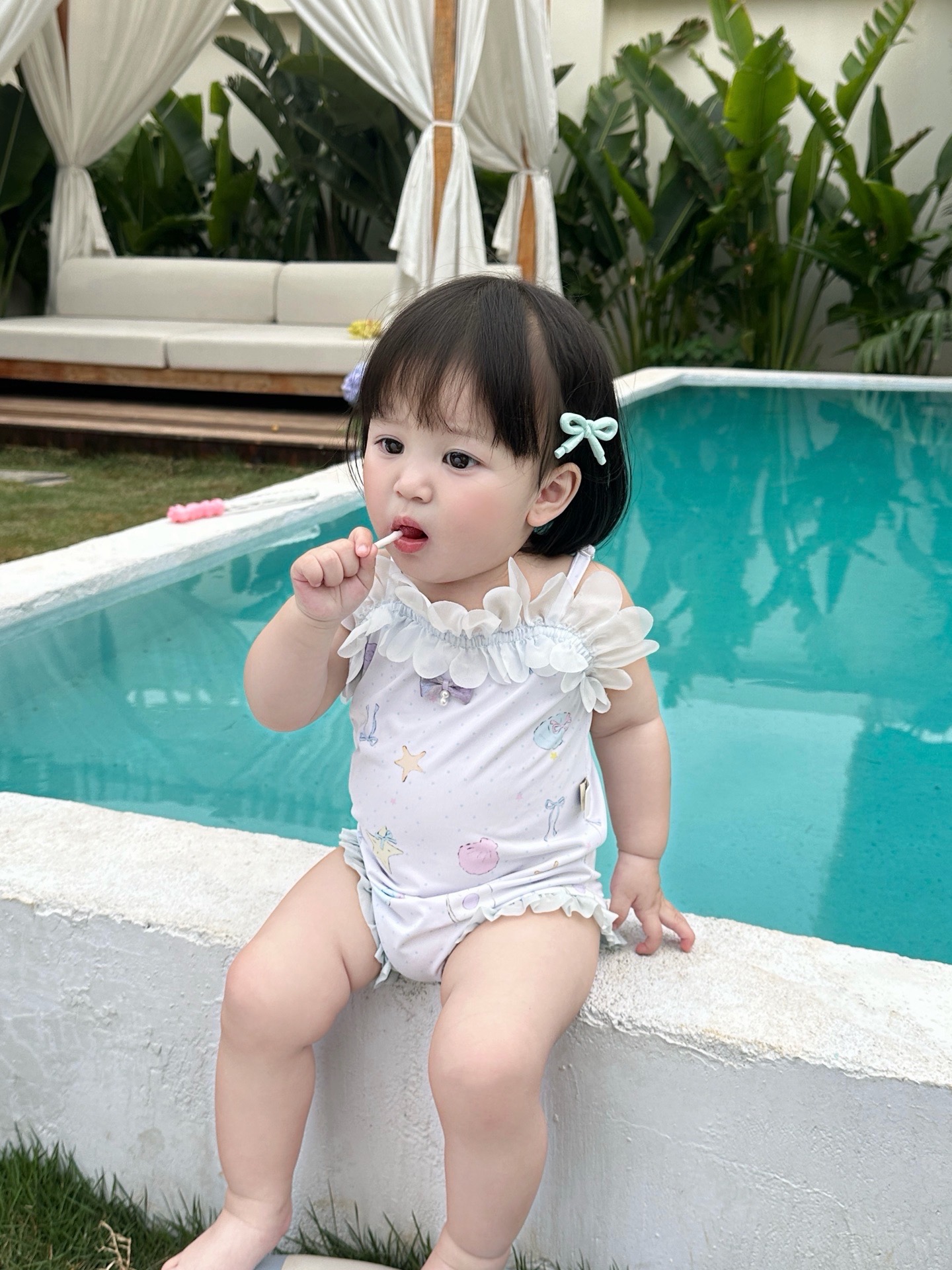 suit bơi kèm mũ sao biển ariya