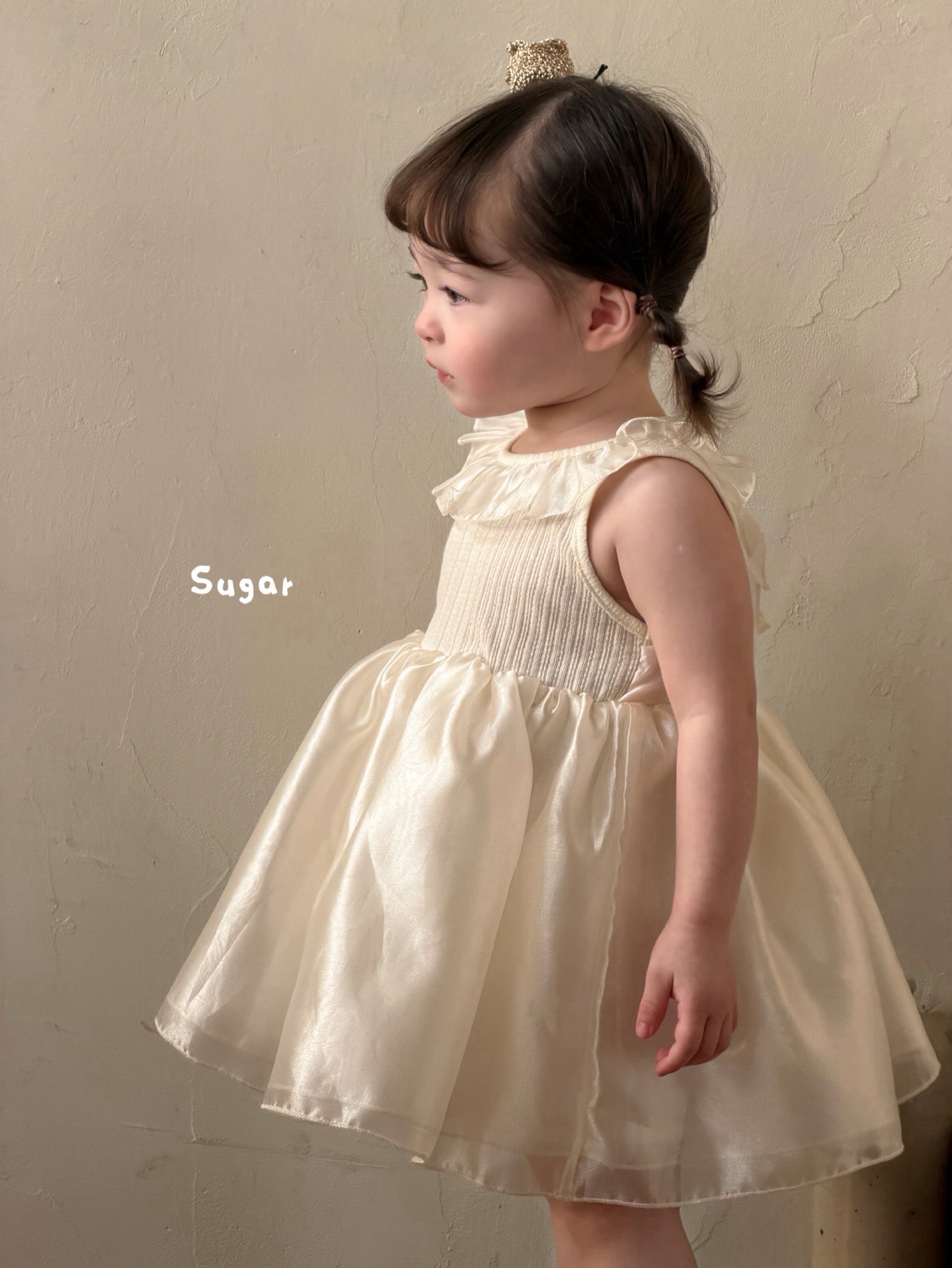 váy be bồng lưng nơ — ảnh 3
