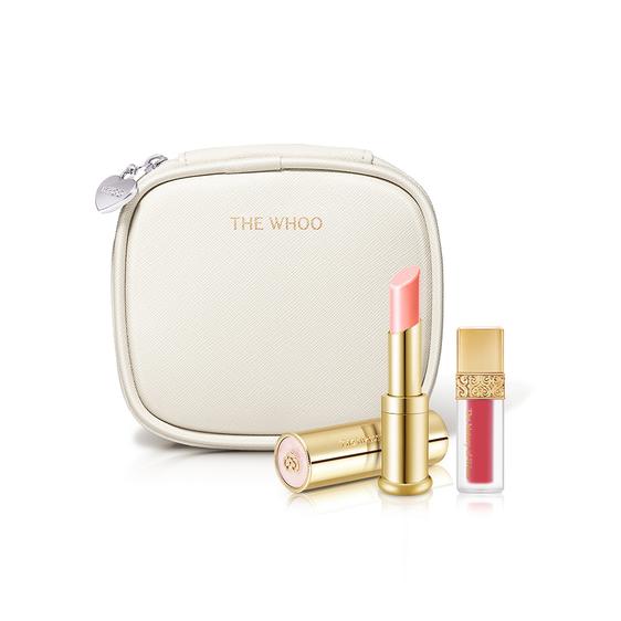 Product image - Bộ Son Dưỡng Môi Đông Y Whoo Glow Lip Balm Special Set Winered