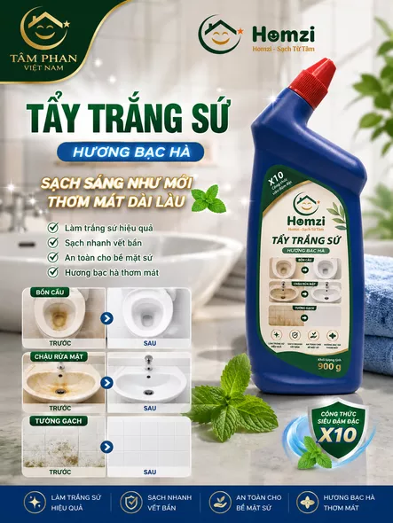 Product image - Tẩy Trắng Sứ Homzi