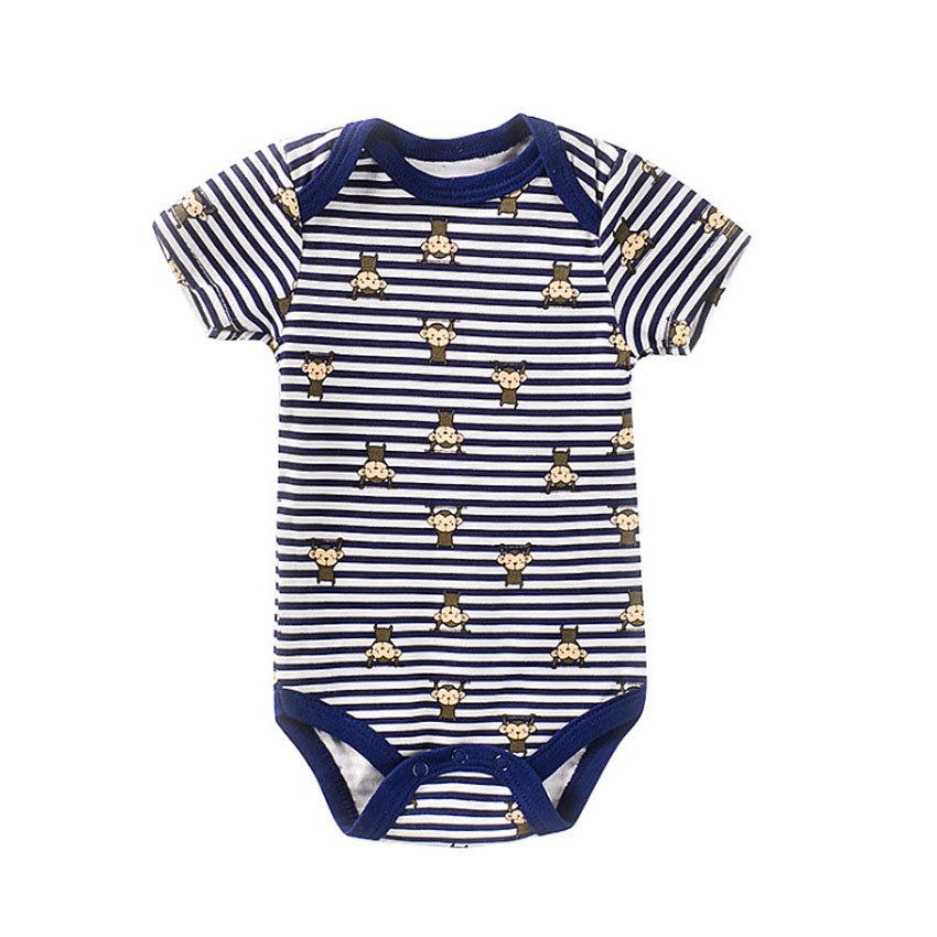 Short-sleeved Bodysuit Romper Newborn Clothes Onesies Wlamb