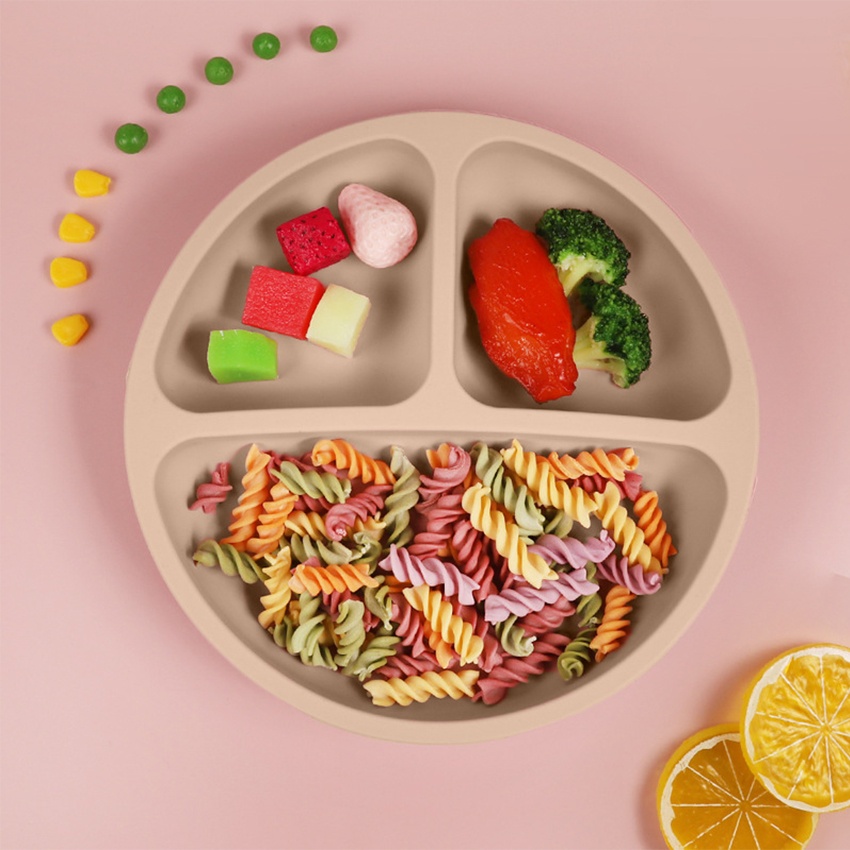 Baby supplementary food divided bowl feeding tableware