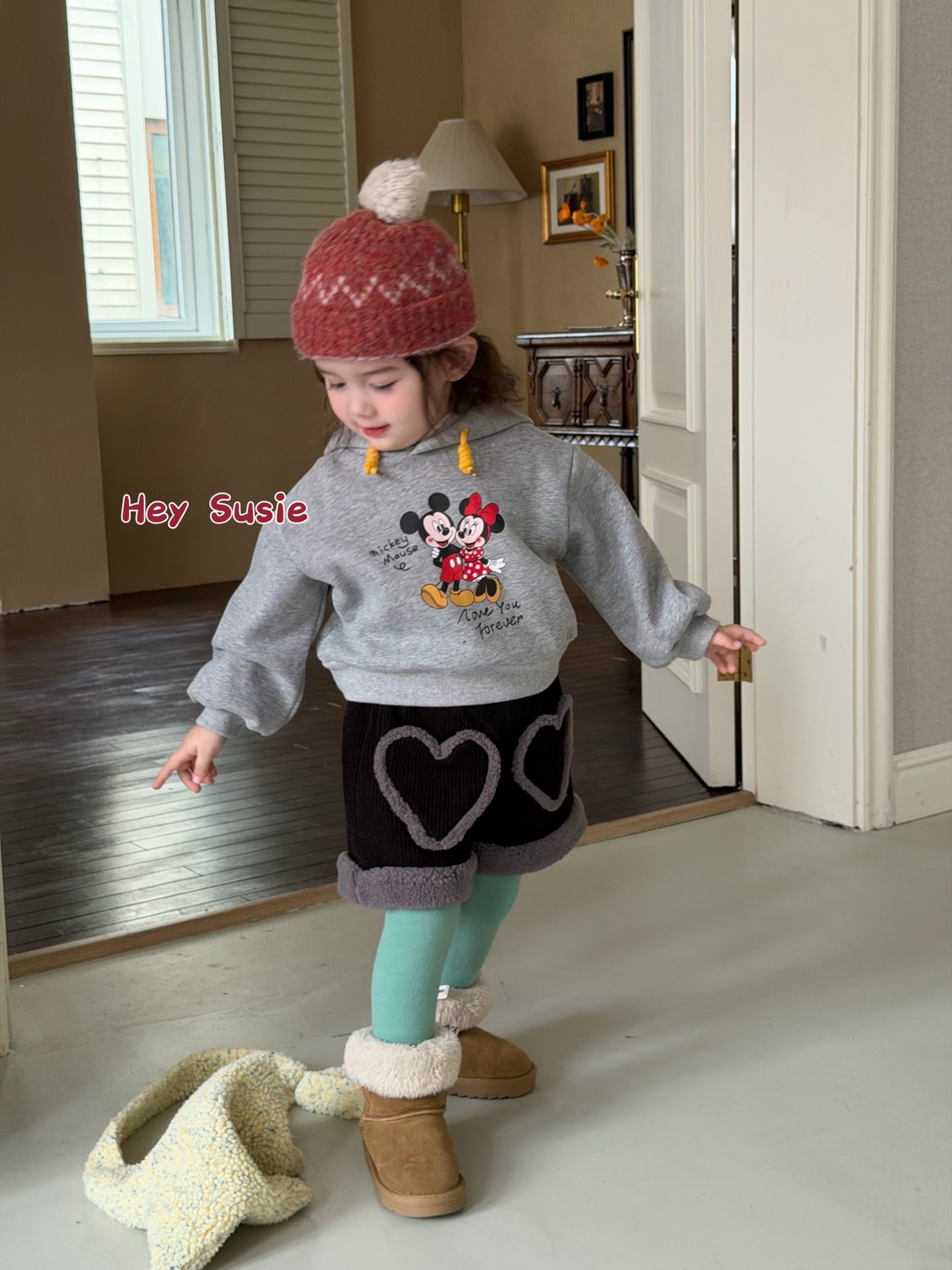 Set Mickey Mouse Hey Susie Áo 435K Quần 435K