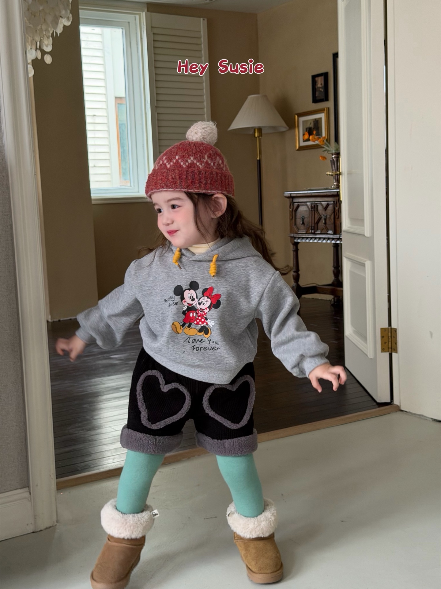 Set Mickey Mouse Hey Susie Áo 435K Quần 435K