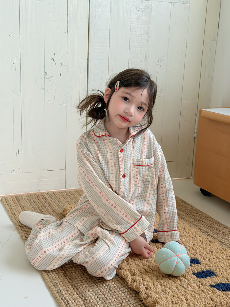 Homewear Pyjama AMBB 1134 cúc đỏ