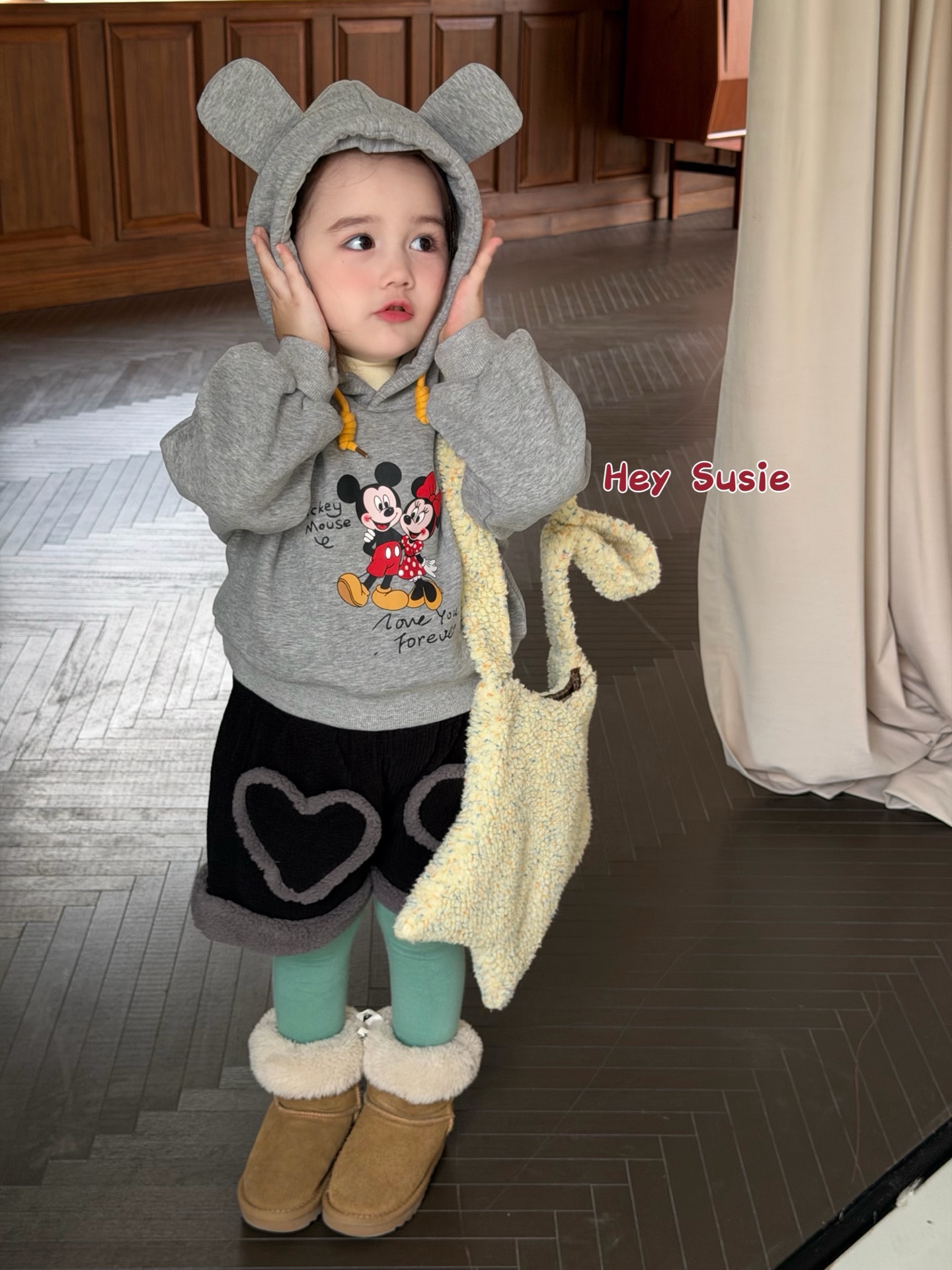 Set Mickey Mouse Hey Susie Áo 435K Quần 435K