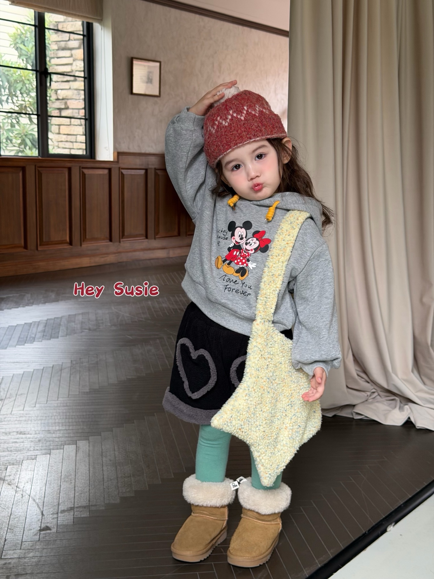 Set Mickey Mouse Hey Susie Áo 435K Quần 435K