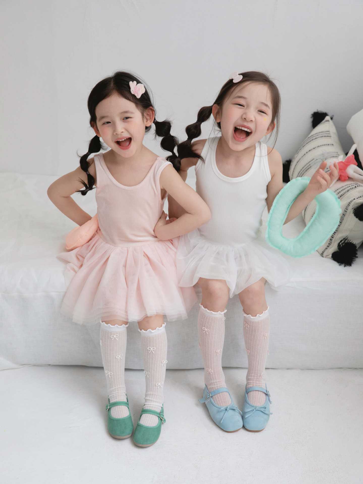 Tất vớ Laibo cổ bèo nhiều nơ 5307