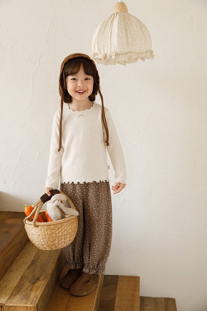 Áo giữ nhiệt YOYO viền bèo đính nơ 5165