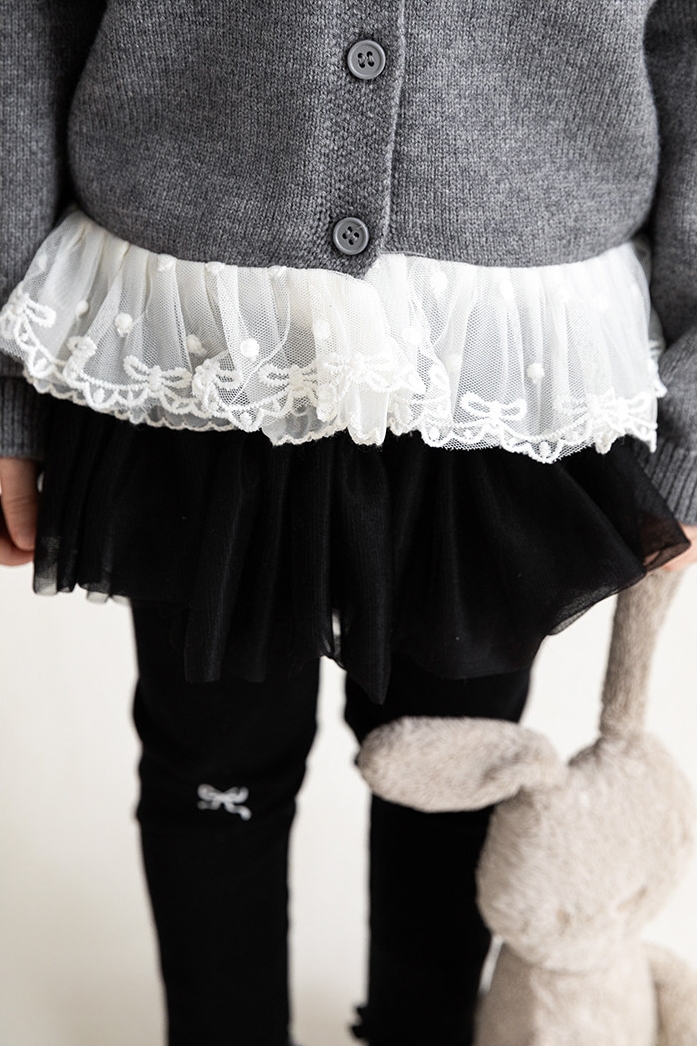 Cardigan YOYO gấu ren bèo 2931