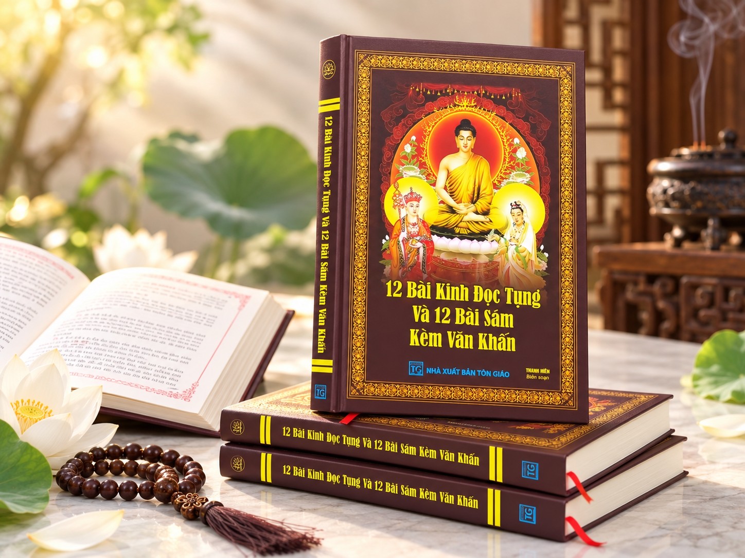 12 bài kinh và 12 bài sám kèm văn khấn
