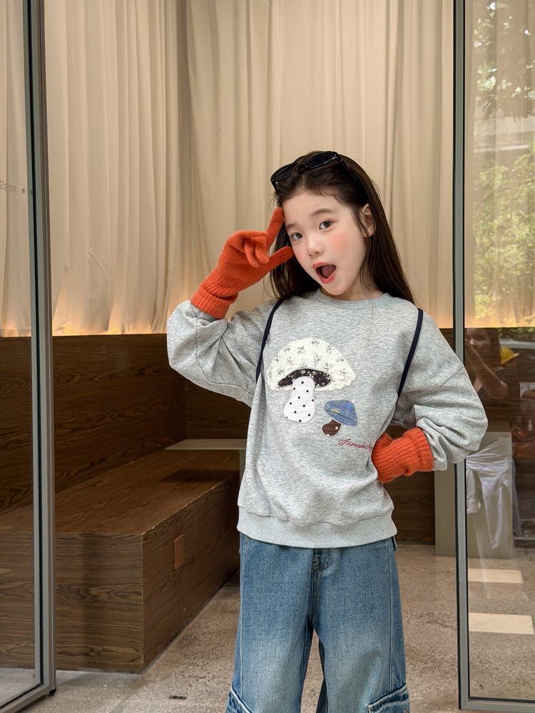 Áo nỉ AMBB 5966 mushroom xám