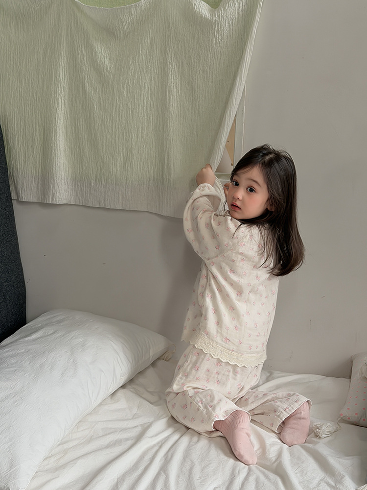 Homewear AMBB 8800 hoa hồng gấu ren