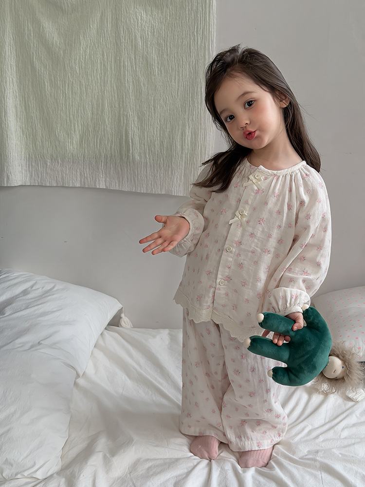 Homewear AMBB 8800 hoa hồng gấu ren