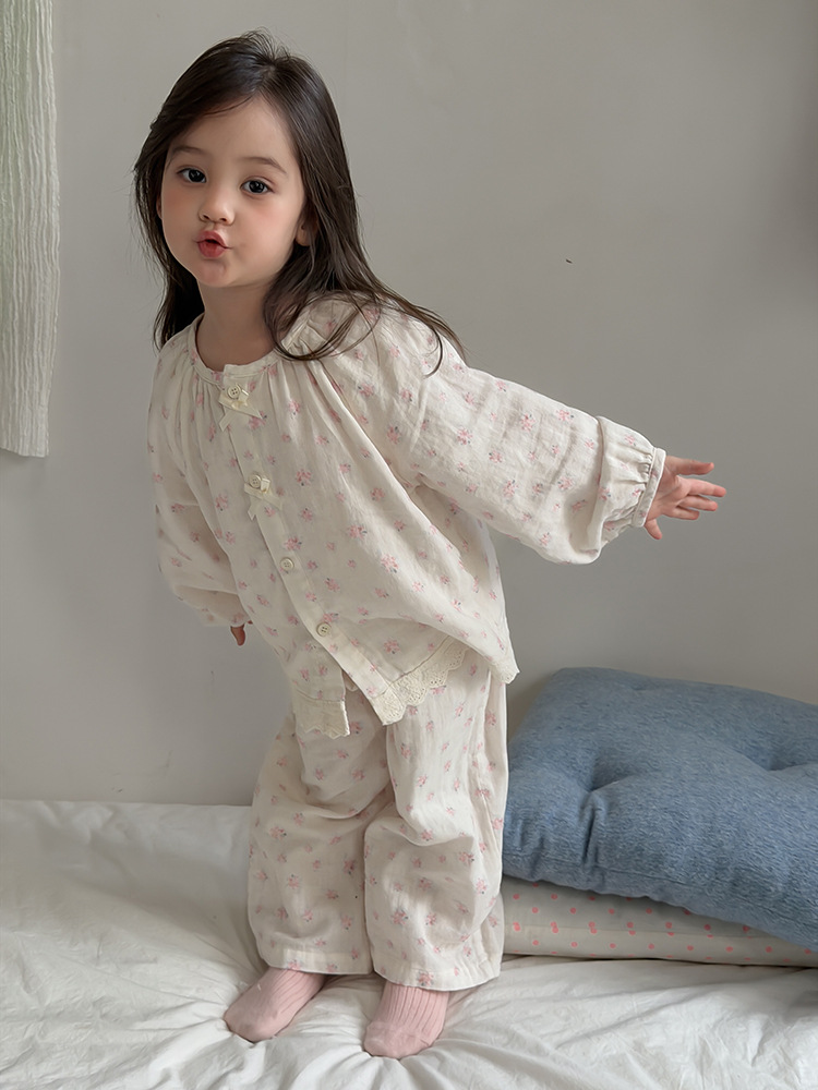 Homewear AMBB 8800 hoa hồng gấu ren