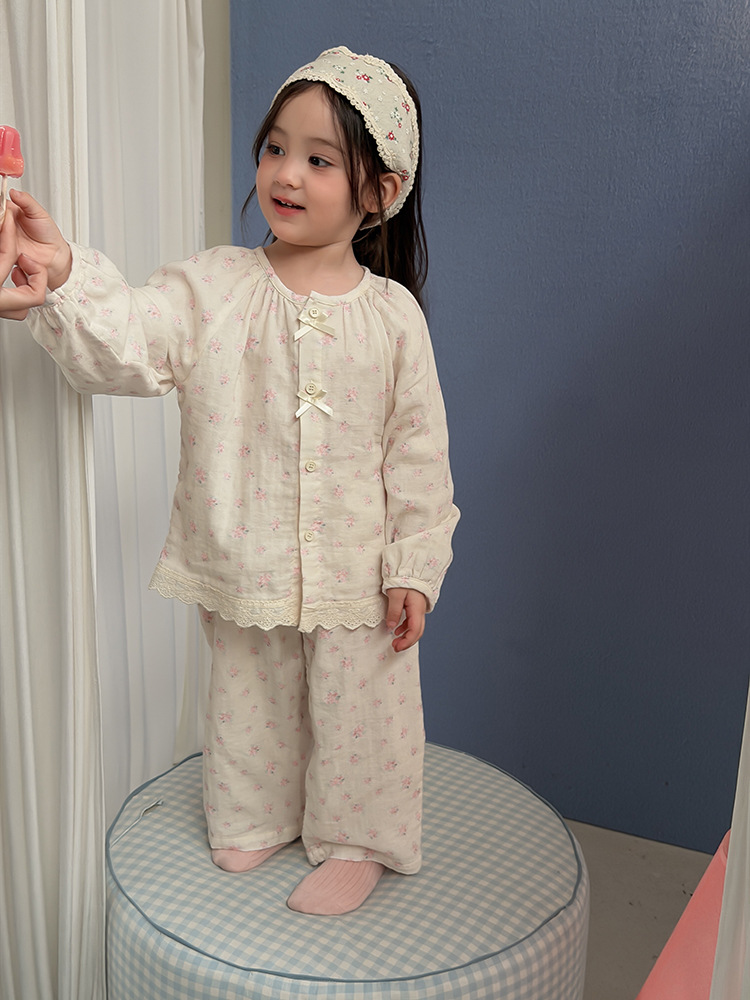 Homewear AMBB 8800 hoa hồng gấu ren