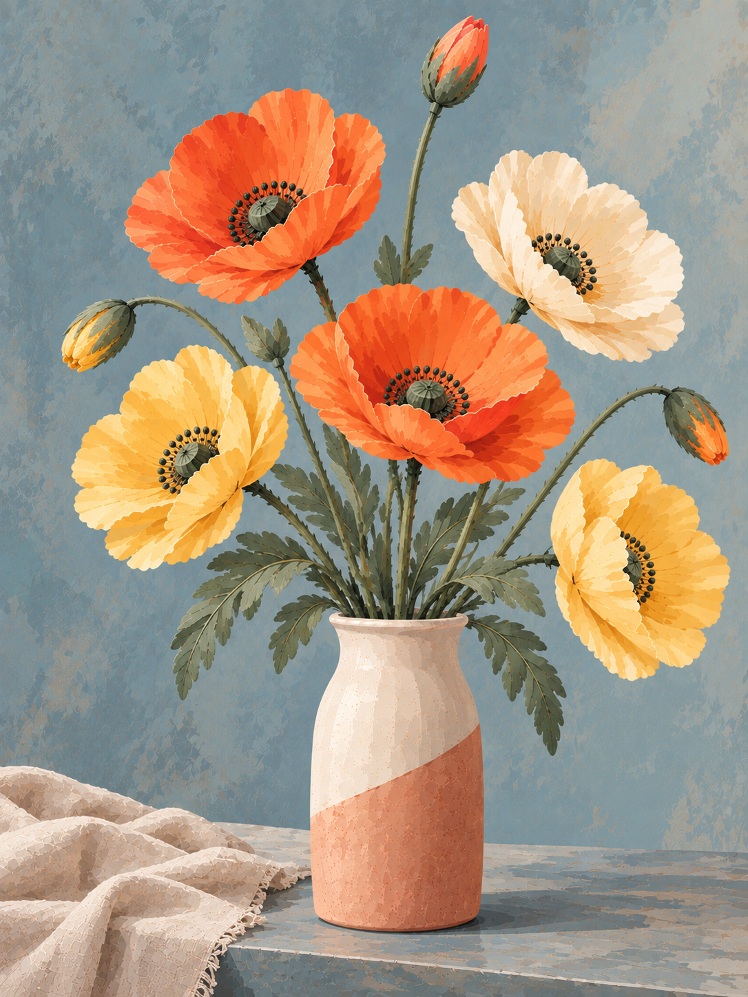 Terracotta Poppy
