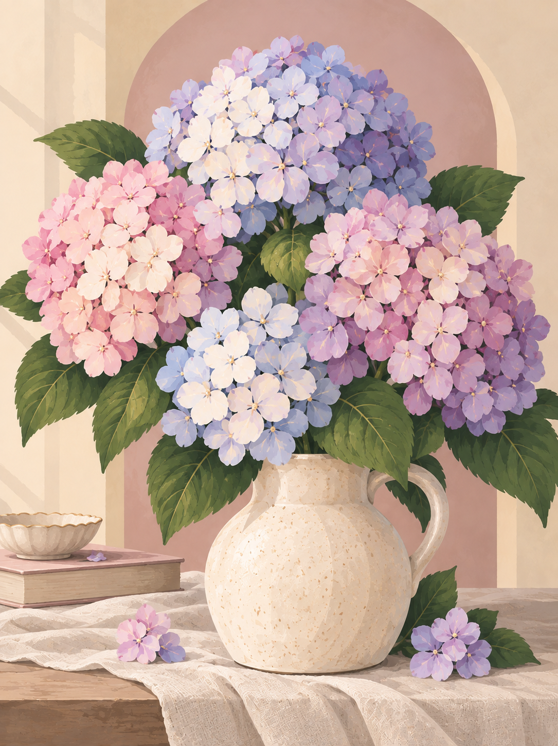 Pastel Harmony Hydrangea
