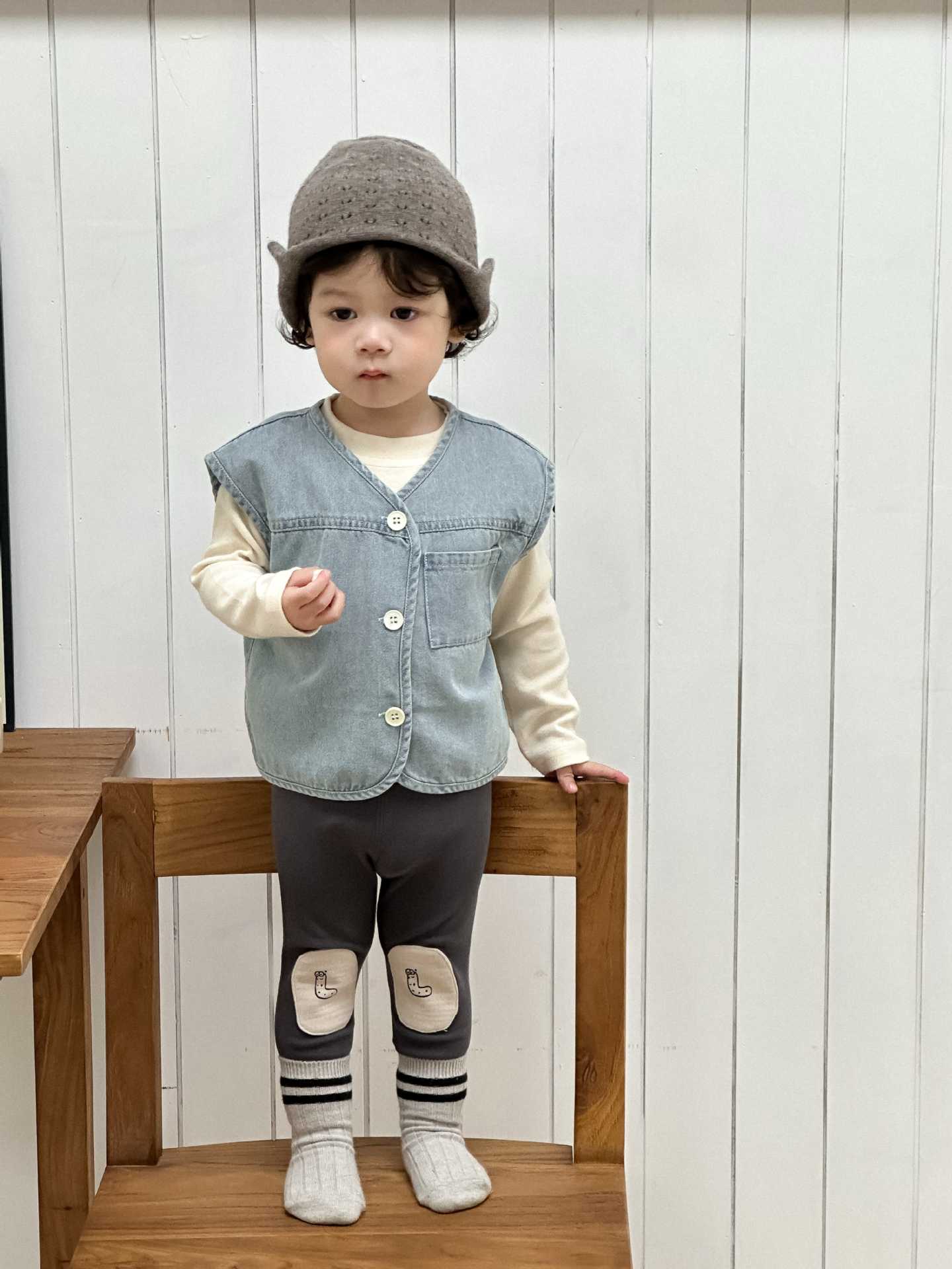 Quần Legging xám larva TLK 8657