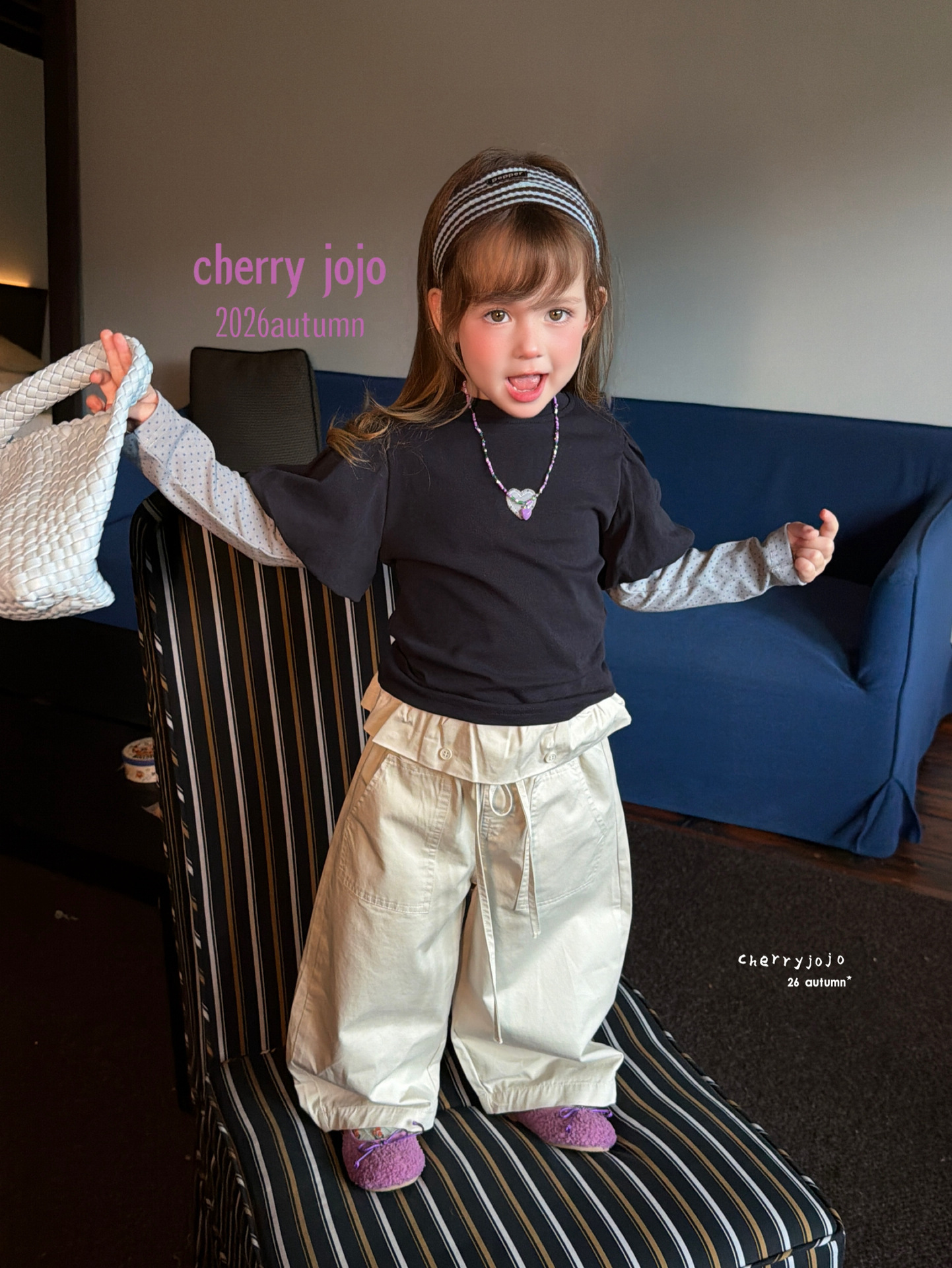 TTS 3357 - Set2 áo tim tay nối Cherry jojo 27820