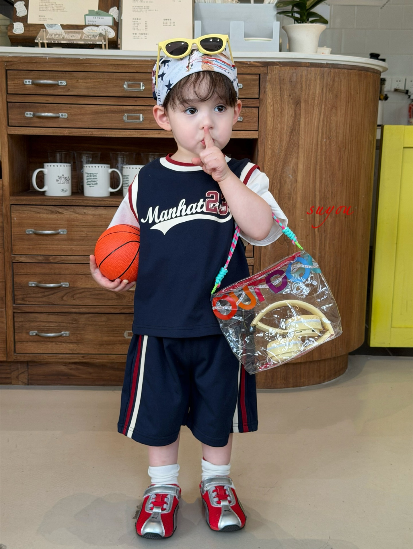 Suyou - Set bé trai sporty Manhat 23