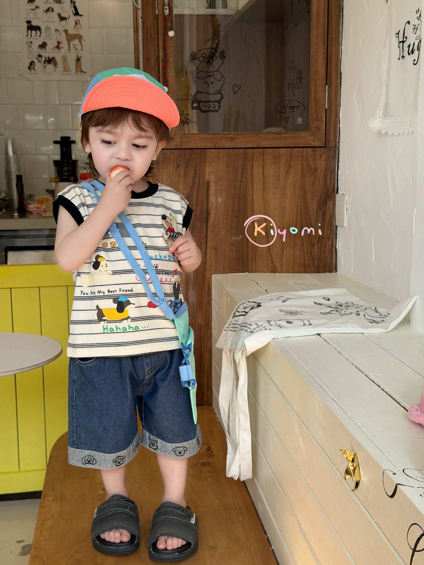 TTS Cún haha Kiyomi - Quần short denim