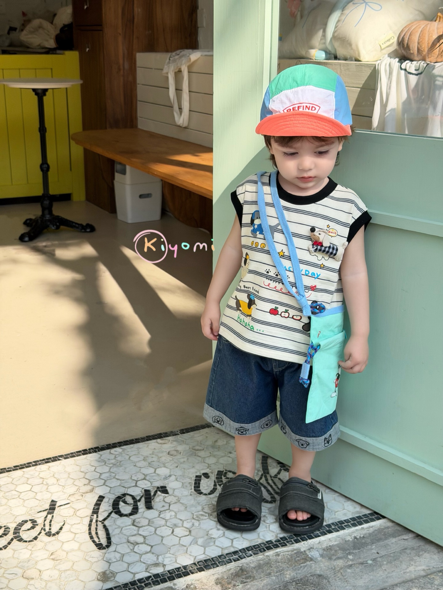 TTS Cún haha Kiyomi - Quần short denim