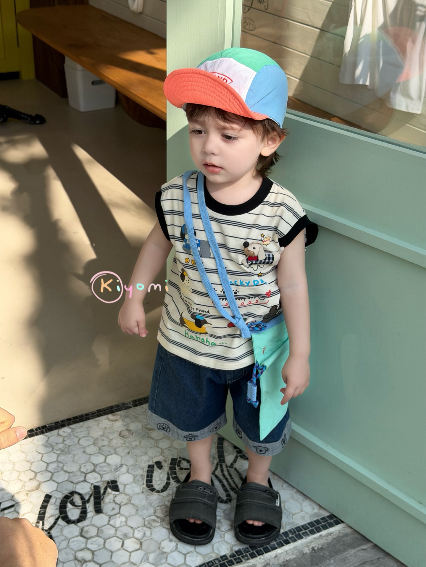 TTS Cún haha Kiyomi - Quần short denim