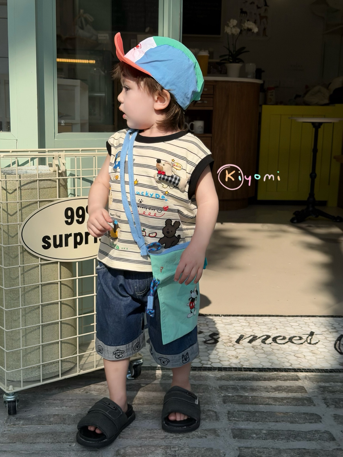 TTS Cún haha Kiyomi - Quần short denim