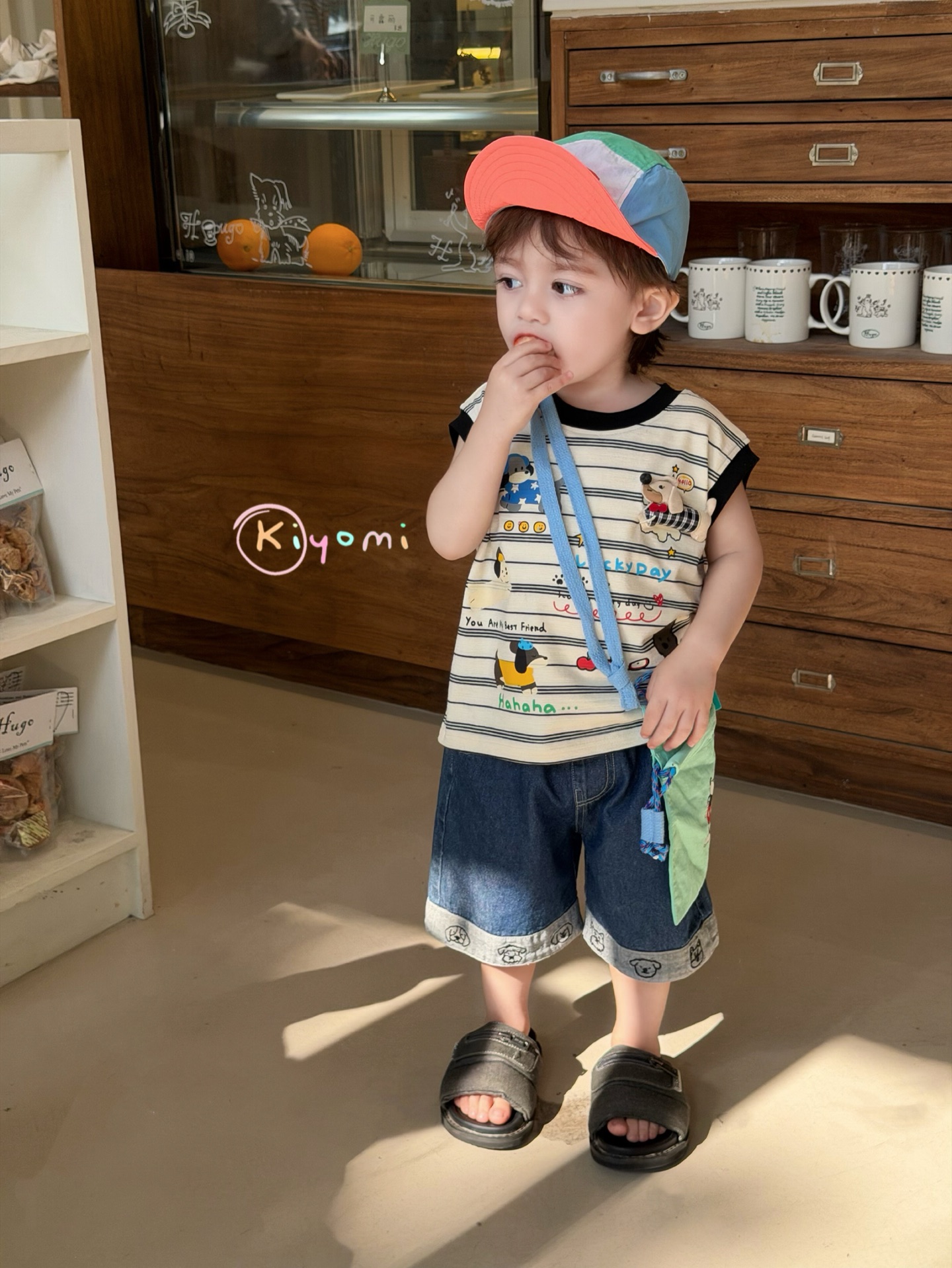 TTS Cún haha Kiyomi - Quần short denim