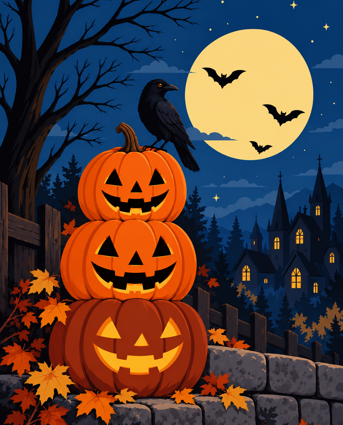 Pumpkin Stack