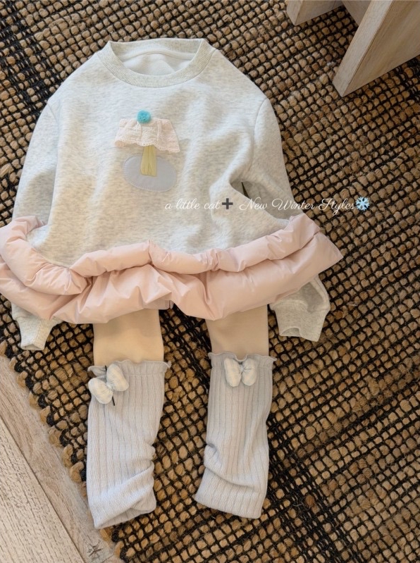 TTS the lamp A little Cat - Áo nỉ xám 2024