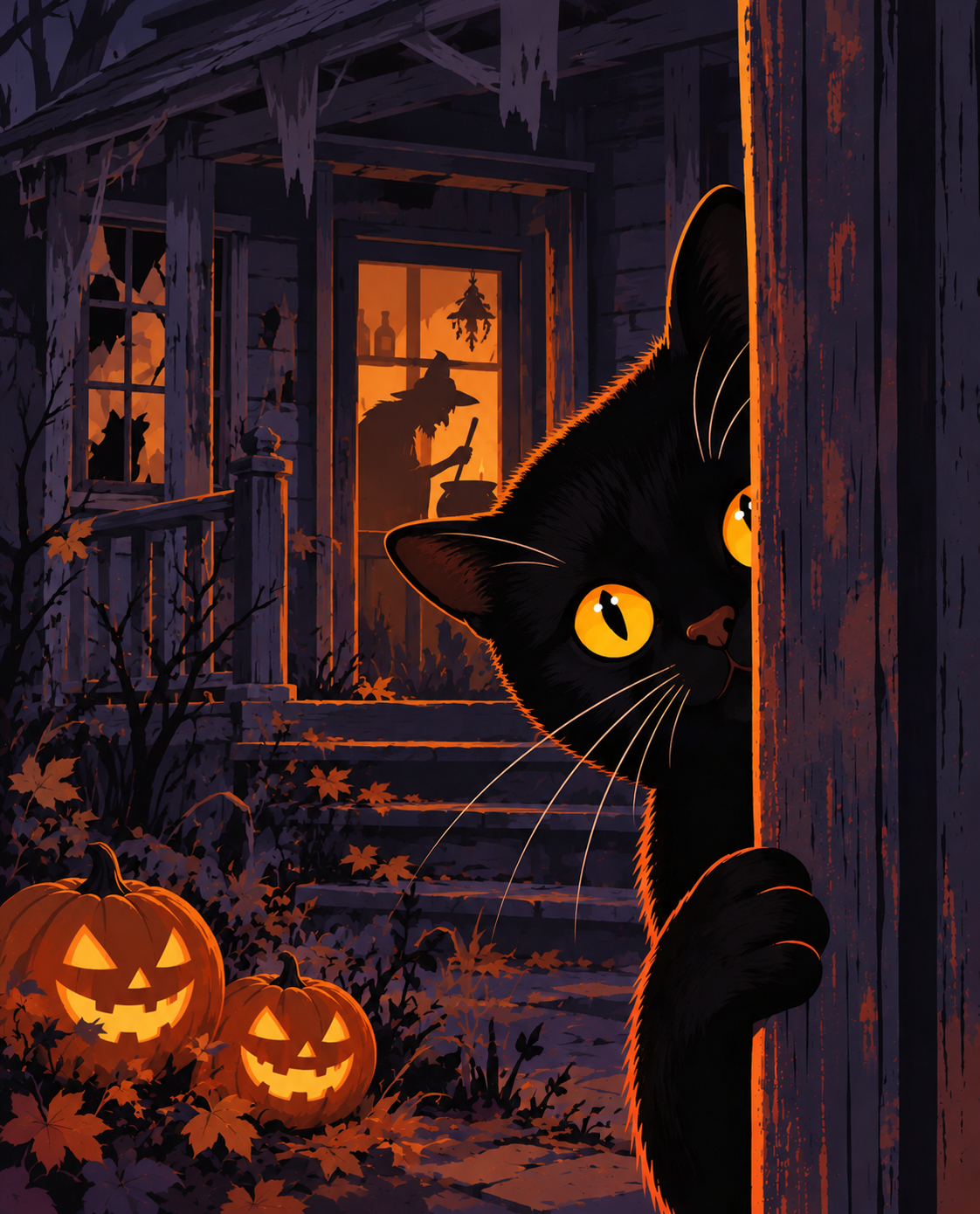 Peek-a-Boo Cat
