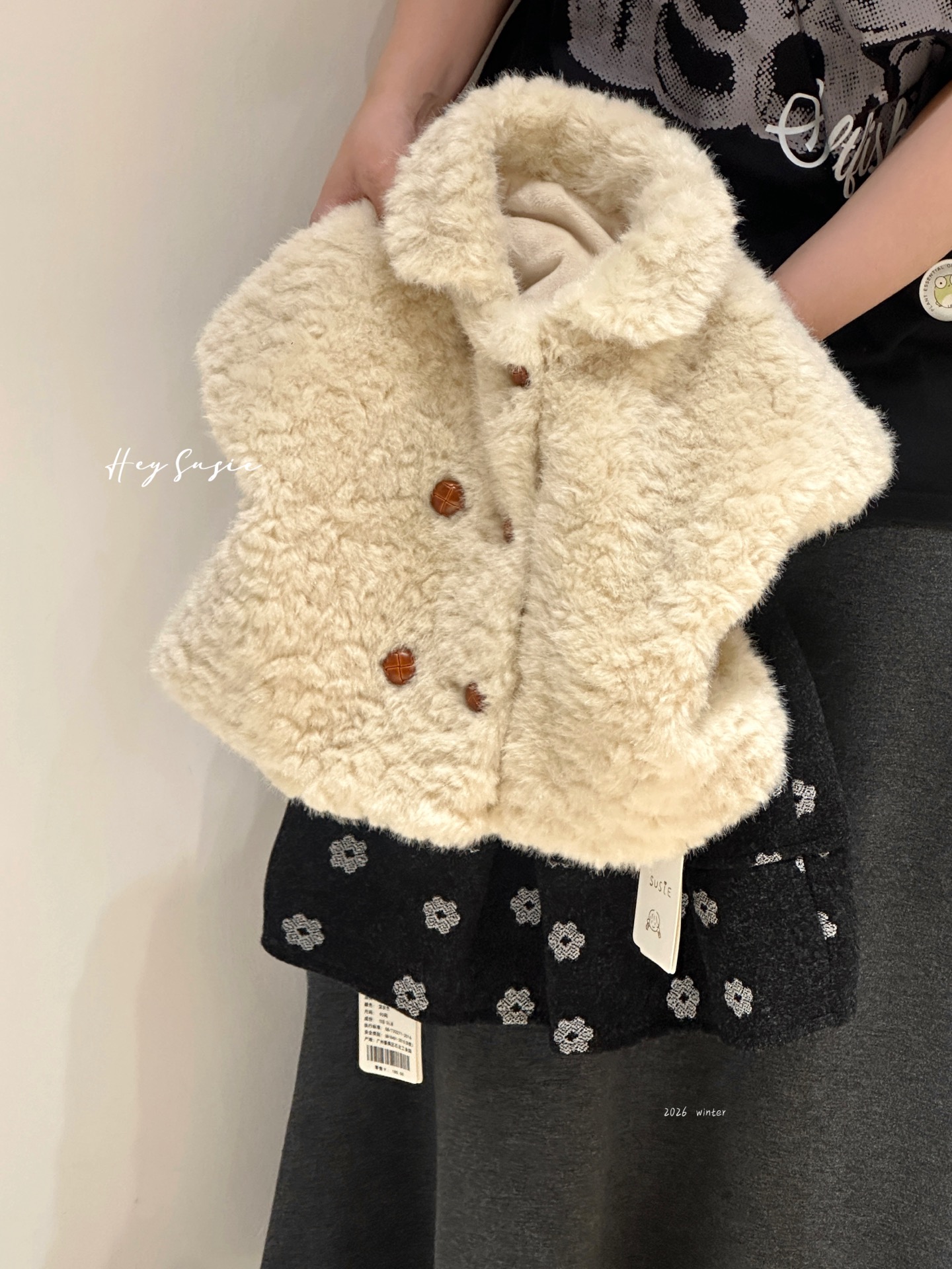 MXS Hey Susie - Áo giữ nhiệt 3P màu kem 17612