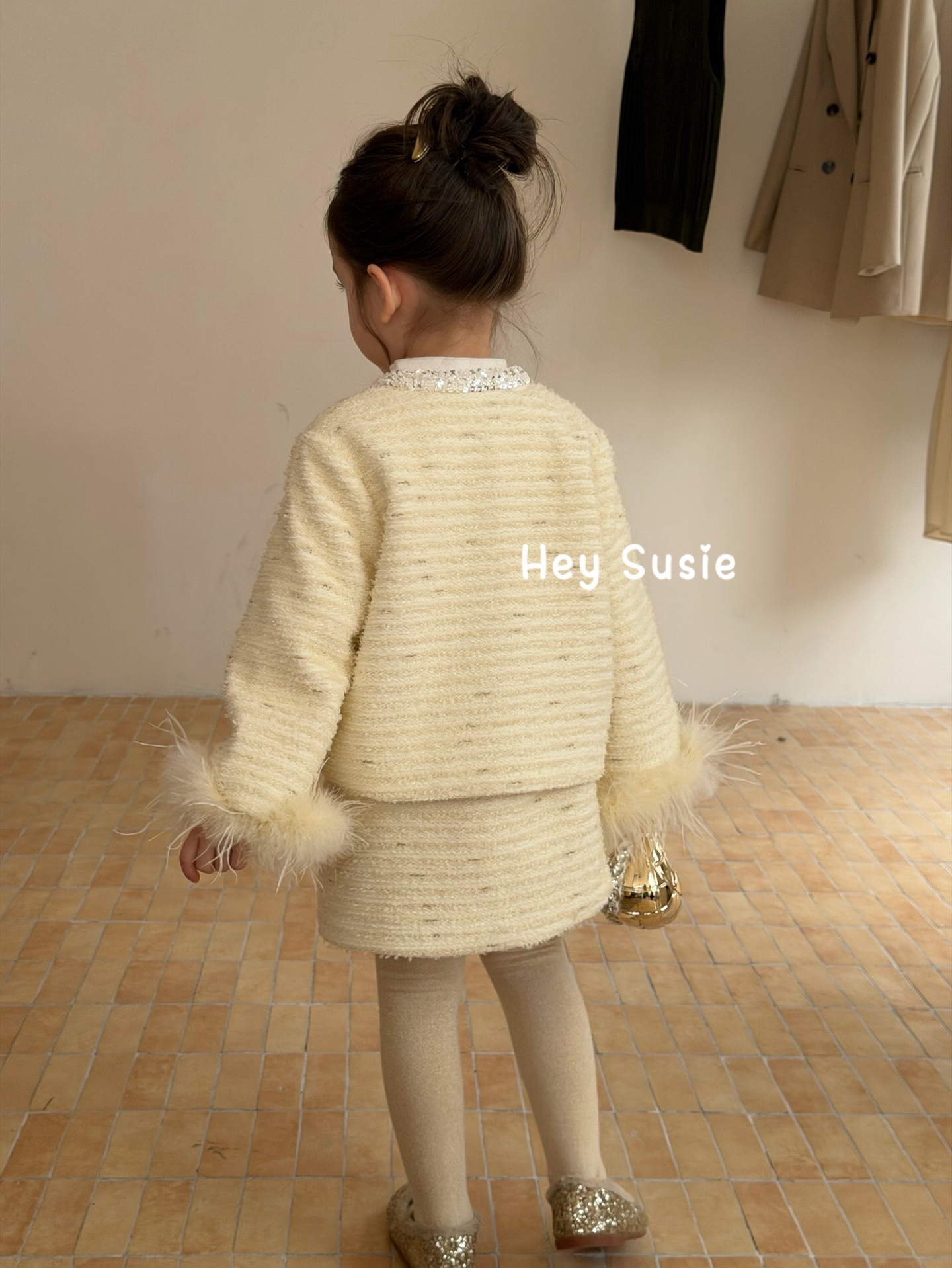 Hey Susie - Set Tweed vàng 17621