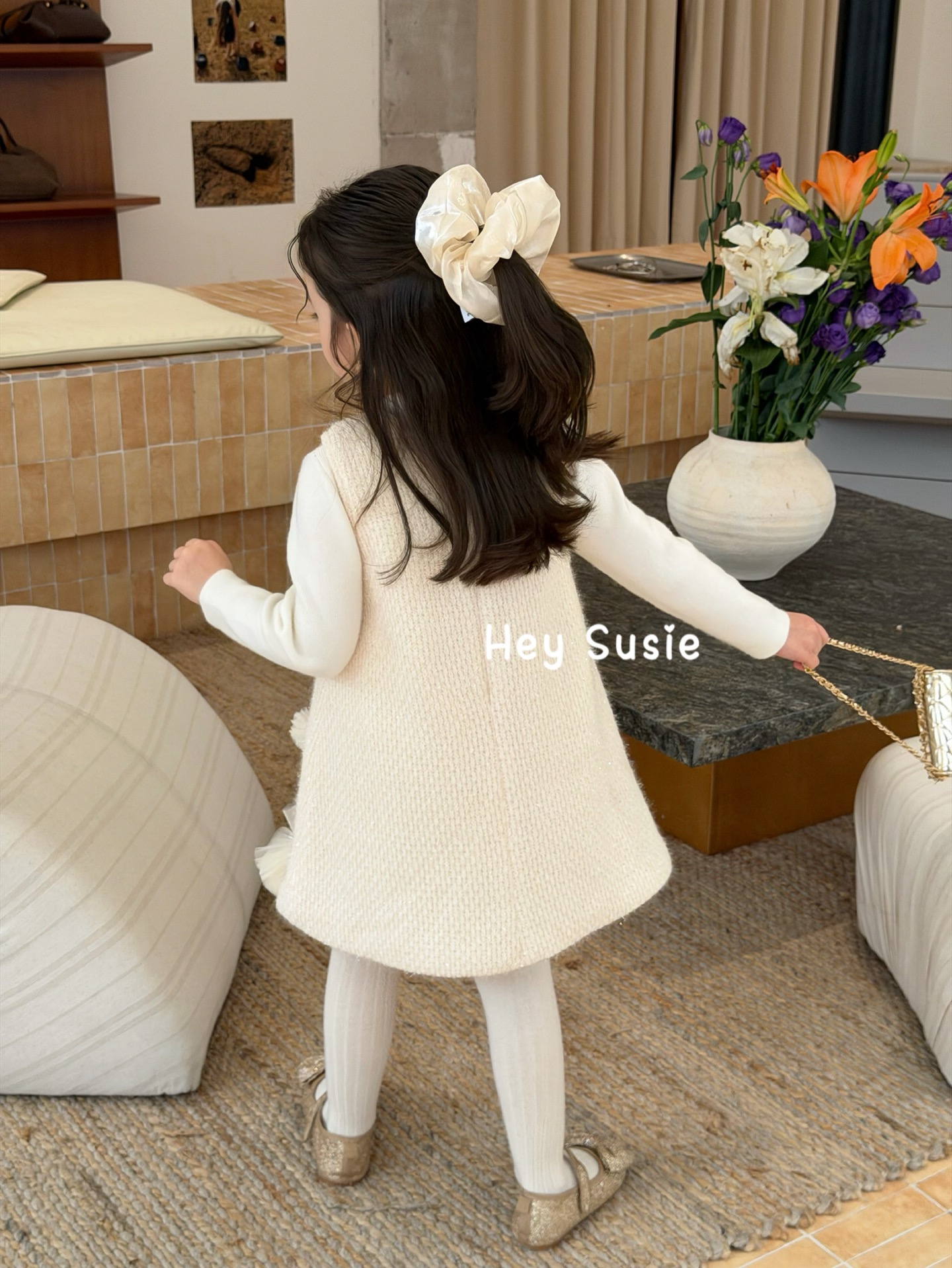 Hey Susie - Đầm vàng lấp lánh không tay 17560