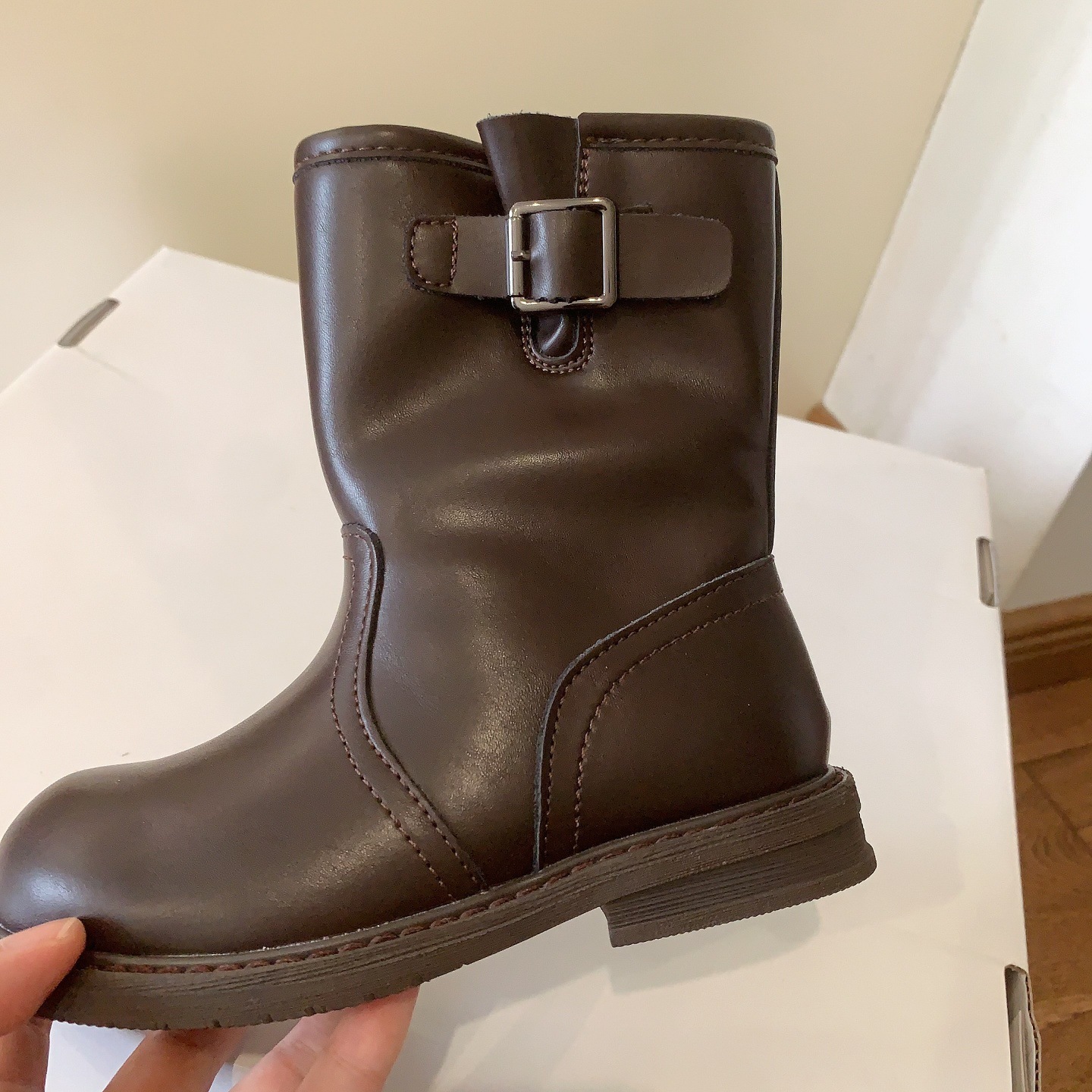 Boots da kéo khóa Sitx 3317