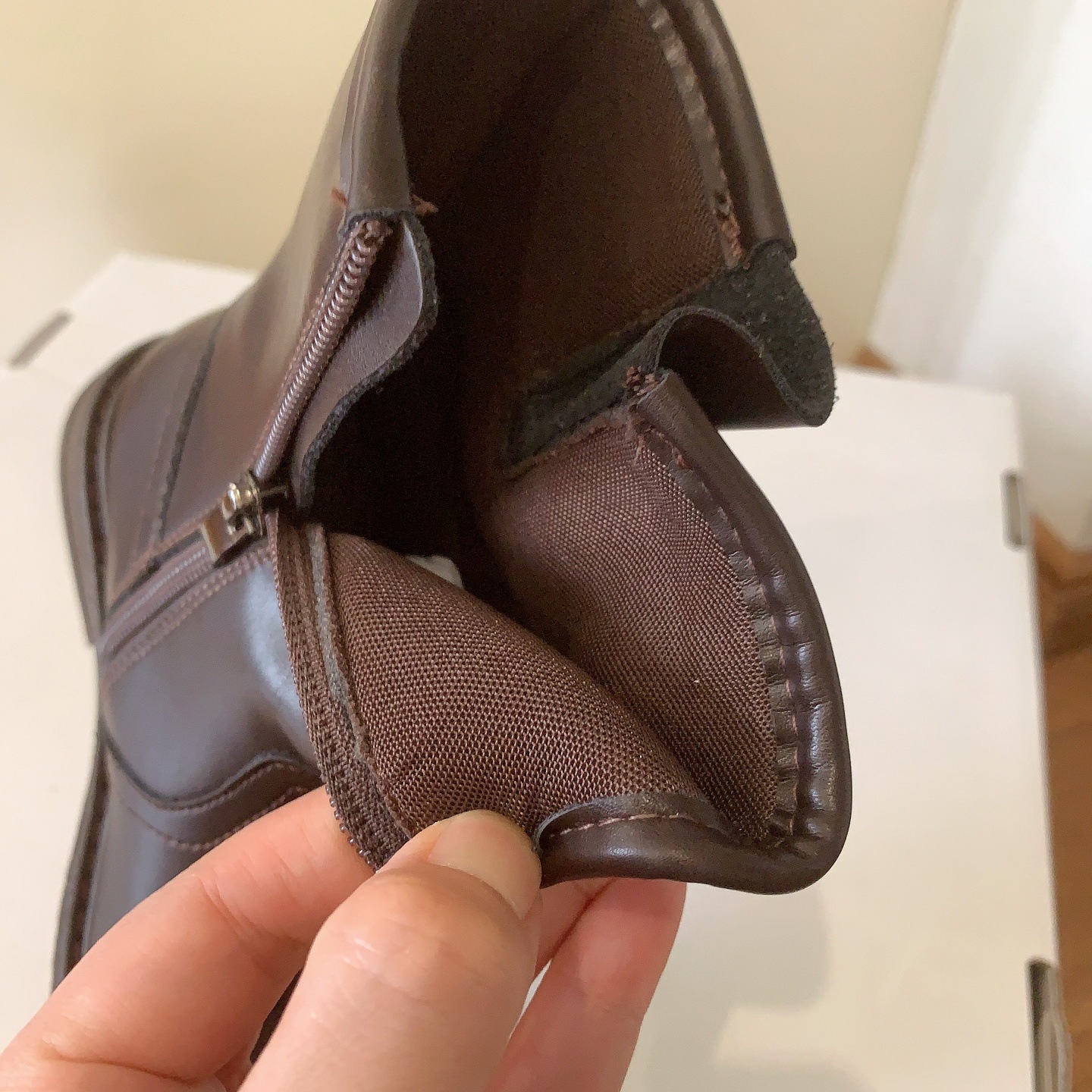 Boots da kéo khóa Sitx 3317