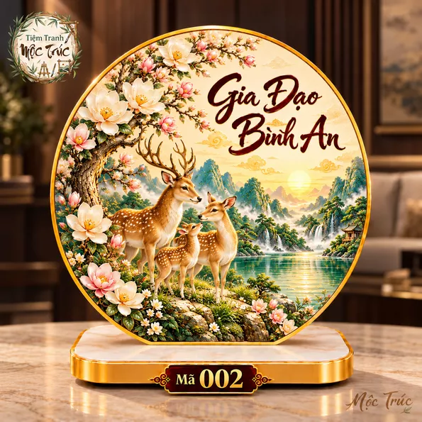 Product image - Tranh Gia Đạo Bình An